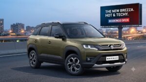 Maruti Brezza Facelift Teased